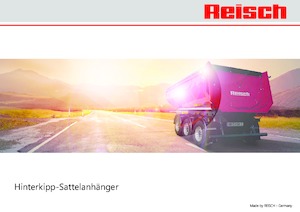 Semirimorchi ribaltabili Reisch RHKS-3-SR07 ISO-R