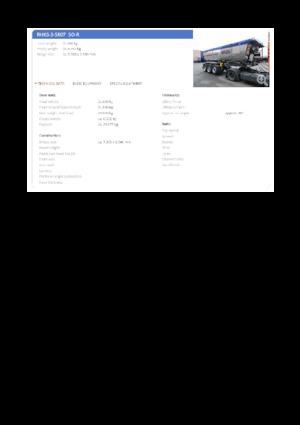 Semirimorchi ribaltabili Reisch RHKS-3-SR07 ISO-R