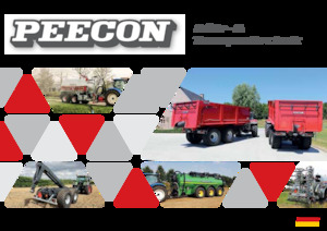 Rimorchi ribaltabili Peecon Cargo 18000