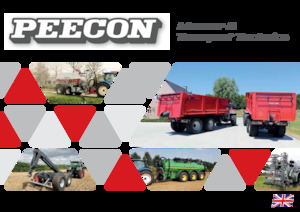 Rimorchi ribaltabili Peecon Cargo 18000