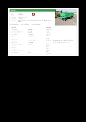 Rimorchi ribaltabili Reisch RD-240