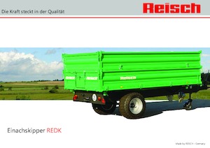 Rimorchi ribaltabili Reisch REDK-30