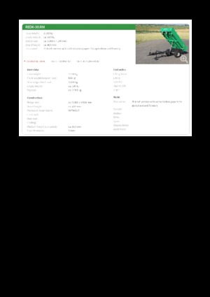 Rimorchi ribaltabili Reisch REDK-30.RM