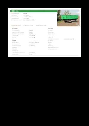 Rimorchi ribaltabili Reisch REDK-40.L