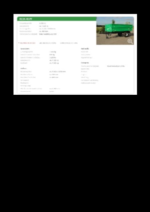 Rimorchi ribaltabili Reisch REDK-40.PF