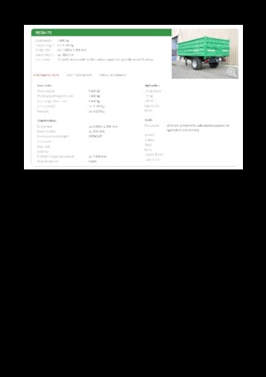 Rimorchi ribaltabili Reisch REDK-79