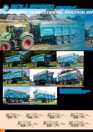 Rimorchi ribaltabili Rolland ROLLSPEED 8844