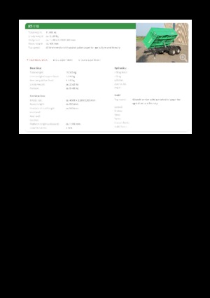 Rimorchi ribaltabili Reisch RT-110