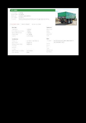 Rimorchi ribaltabili Reisch RT-130KS