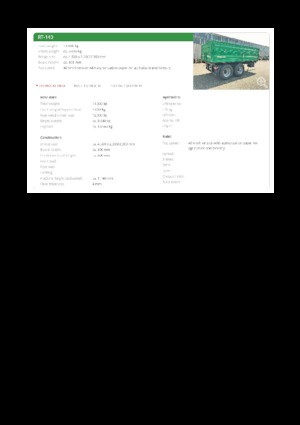 Rimorchi ribaltabili Reisch RT-140