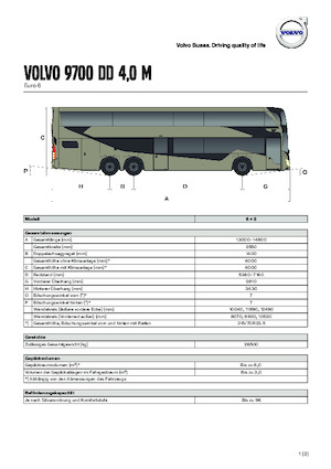 Autobus da turismo Volvo Buses 9700 DD