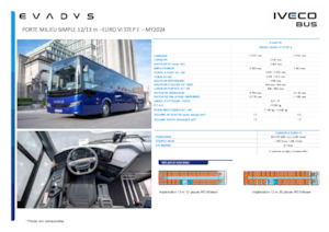 Autobus da turismo Iveco Evadys 13m