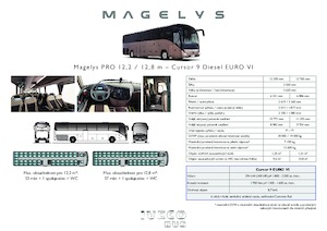 Autobus da turismo Iveco Magelys Pro - 12,2 m