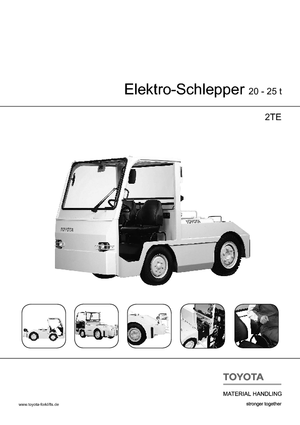 Trattori elettrici Toyota 2 TE 18 