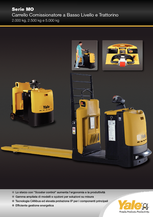 Trattori elettrici Yale MO50T