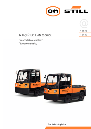 Trattori elettrici Still R 07-25
