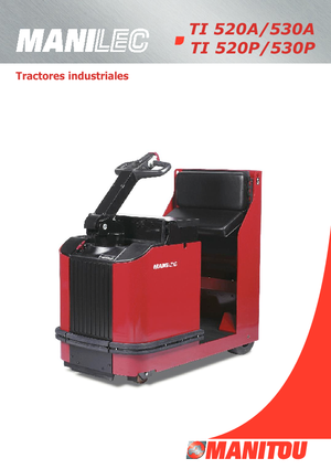 Trattori elettrici Manitou TI 530 P-RM
