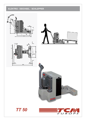 Trattori elettrici TCM TT 50