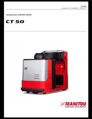 Trattori elettrici Manitou CT 50