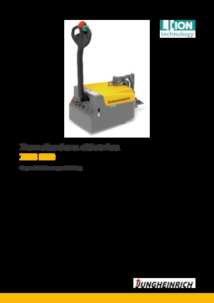 Trattori elettrici Jungheinrich EZS 010