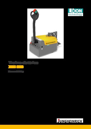Trattori elettrici Jungheinrich EZS 010