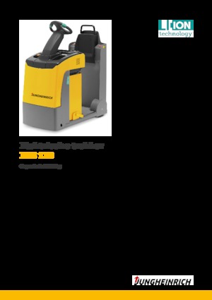 Trattori elettrici Jungheinrich EZS 130