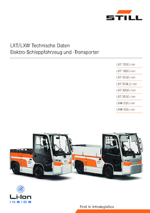 Trattori elettrici Still LXW 30