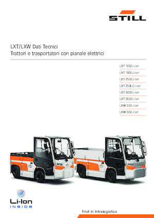 Trattori elettrici Still LXW 30