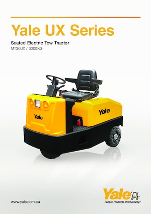 Trattori elettrici Yale MT30UX