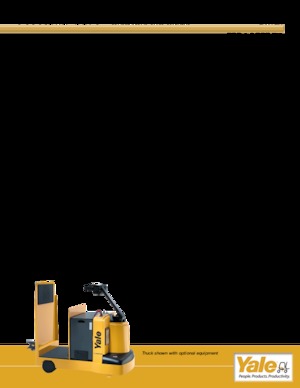 Trattori elettrici Yale MTR007-F