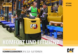 Trattori elettrici Caterpillar NTR50N2