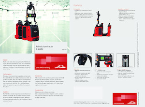 Trattori elettrici Linde P-MATIC