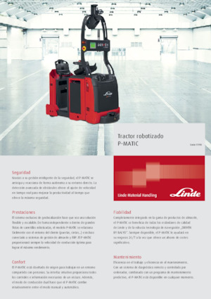 Trattori elettrici Linde P-MATIC