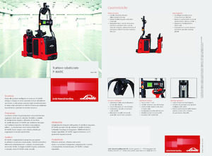 Trattori elettrici Linde P-MATIC