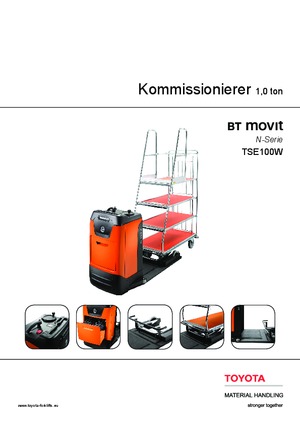Trattori elettrici BT Movit TSE 100 W 709