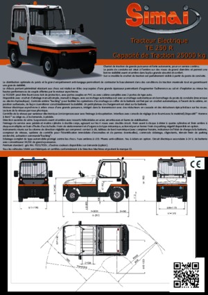 Trattori elettrici Simai TE 250 R