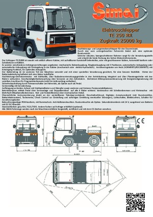 Trattori elettrici Simai TE 250 RR