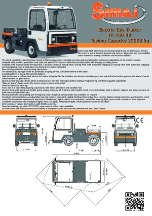Trattori elettrici Simai TE 250 RR