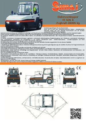 Trattori elettrici Simai TE 600 R