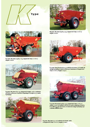 Spandiconcime Bredal K 105 LB