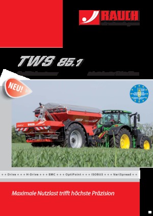 Spandiconcime Rauch TWS 85.1