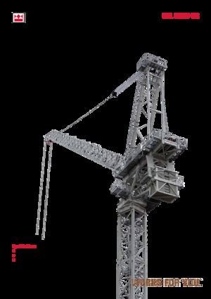 Gru a torre - rotazione alta Terex Comedil (Zeppelin) CTL 630B-32