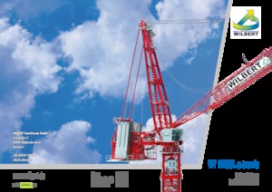 Gru a torre a braccio impennabile Wilbert WT 2705 L e.tronic