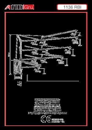 Gru a torre - rotazione bassa FM-Gru 1136 RBI