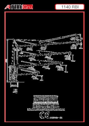 Gru a torre - rotazione bassa FM-Gru 1140 RBI