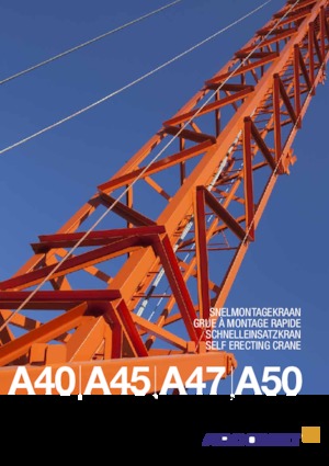 Gru a torre - rotazione bassa Arcomet A 40