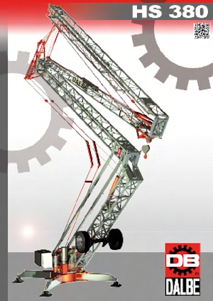 Gru a torre - rotazione bassa Gru Dalbe HS 380 Marilyn