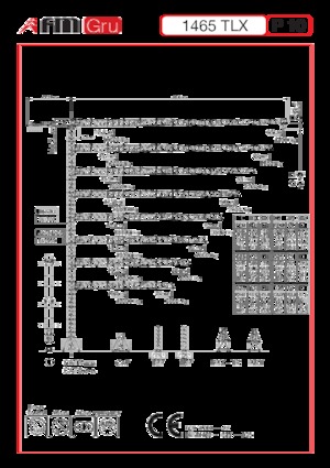 Gru a torre - rotazione alta FM-Gru 1465 TLX P8