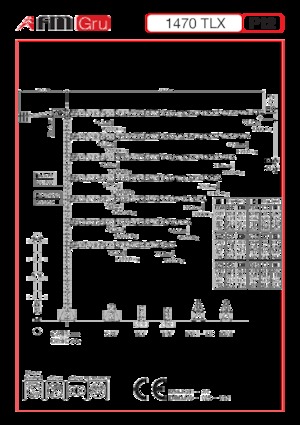 Gru a torre - rotazione alta FM-Gru 1470 TLX P10
