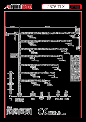 Gru a torre - rotazione alta FM-Gru 2675 TLX P16